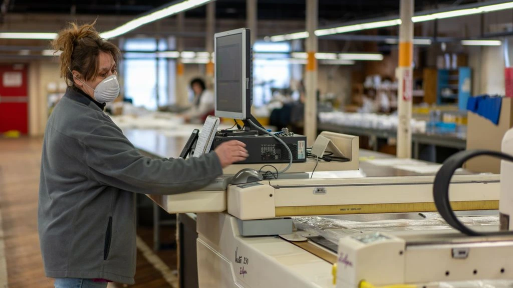 Inside Reign Athletics' Henderson, Nevada manufacturing facility where custom team kits are cut, sewn and dyed